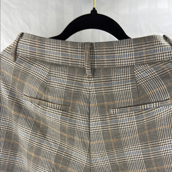 Women’s Nine West Plaid Pants in brown, blue and tan - Picture 7 of 10